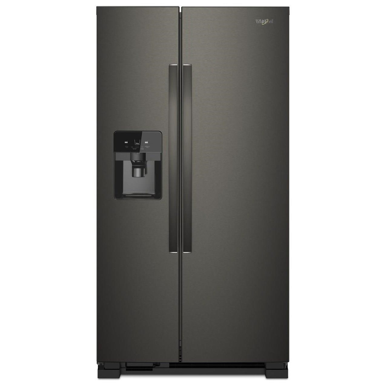 Whirlpool WRS325SDHV 36inch Wide SidebySide Refrigerator 25 cu. ft. Westrich Furniture